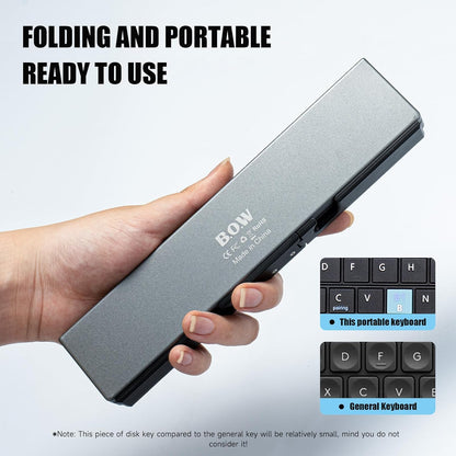 Folding Mini Keyboard for Phone / Tablet