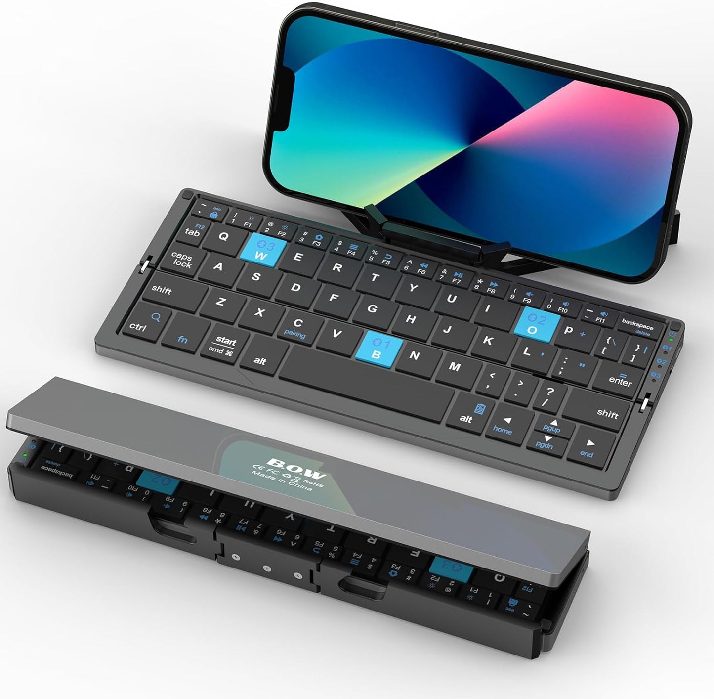 Folding Mini Keyboard for Phone / Tablet